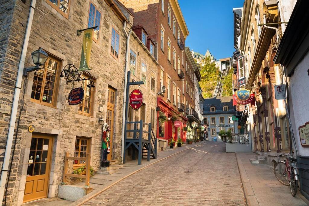 Penthouse With Free Indoor Parking Downtown Quebeque Exterior foto